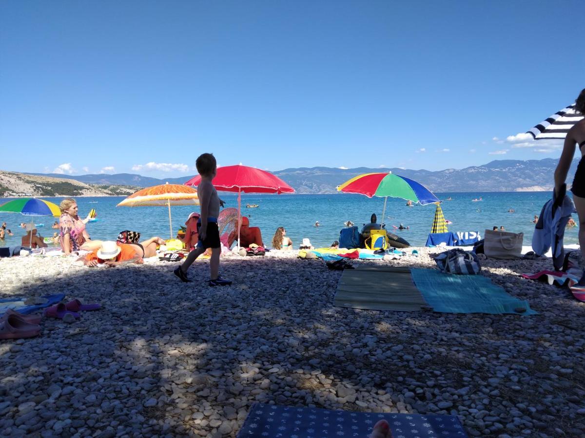 Apartmani Baska S Pogledom Na More Dış mekan fotoğraf