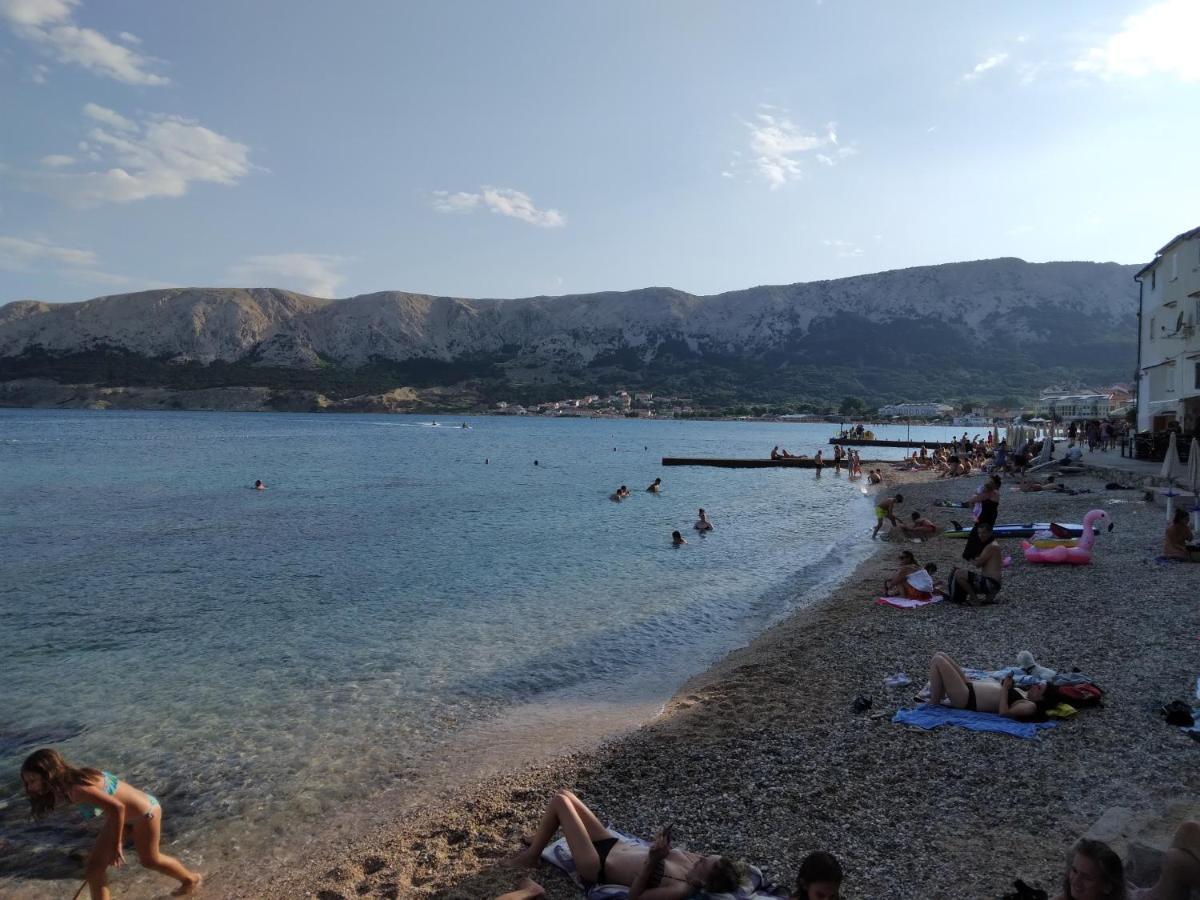 Apartmani Baska S Pogledom Na More Dış mekan fotoğraf