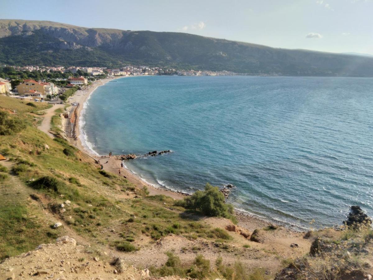 Apartmani Baska S Pogledom Na More Dış mekan fotoğraf