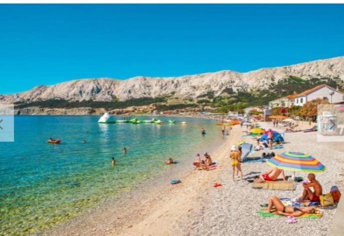 Apartmani Baska S Pogledom Na More Dış mekan fotoğraf