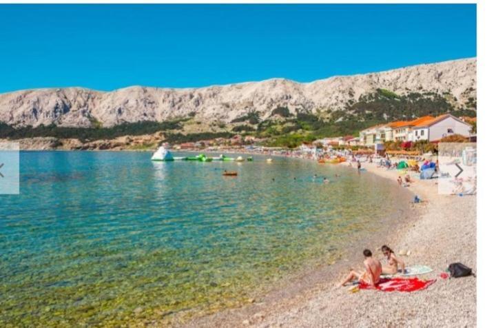 Apartmani Baska S Pogledom Na More Dış mekan fotoğraf