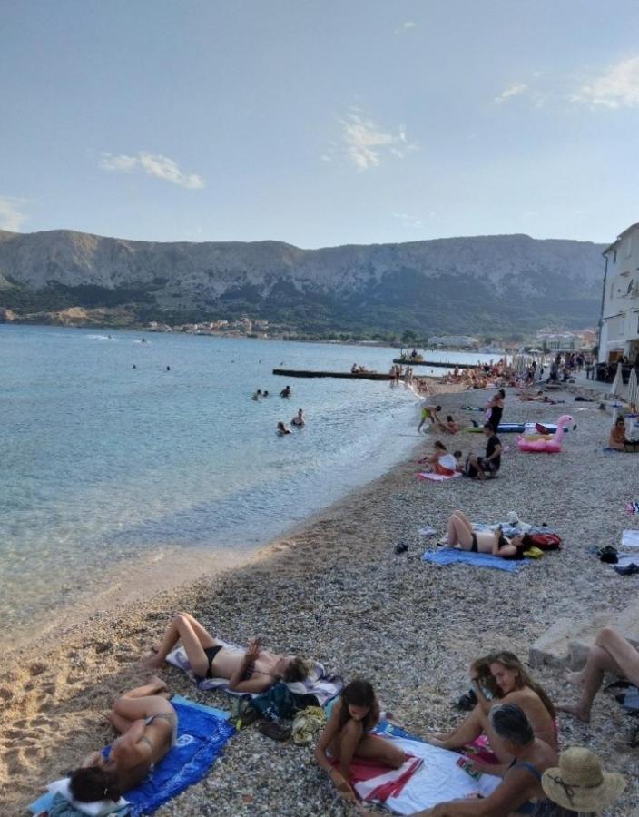 Apartmani Baska S Pogledom Na More Dış mekan fotoğraf